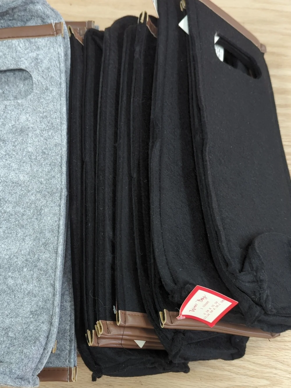 Wine Felt Bags 20 Piece Bundle